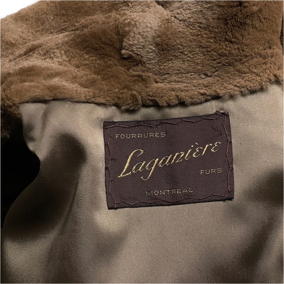 Sheared Fur Coat Designed by Fourrures Laganière Montreal - Picture 8 of 13